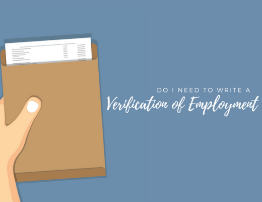 Verification of Employment Letter