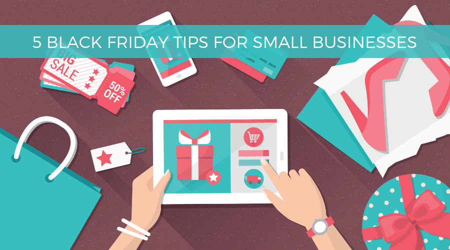 black friday tips for small business graphic