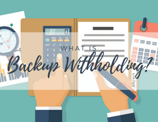 What is Backup Withholding