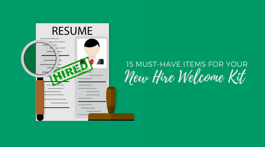 15 must have items for your new hire welcome kit workful blog