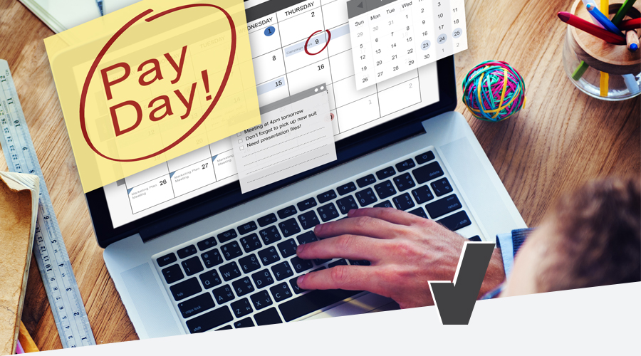 What's the most common pay period for employees?